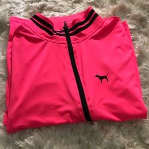 PINK Victoria Secret Ultimate Half Zip Jacket.